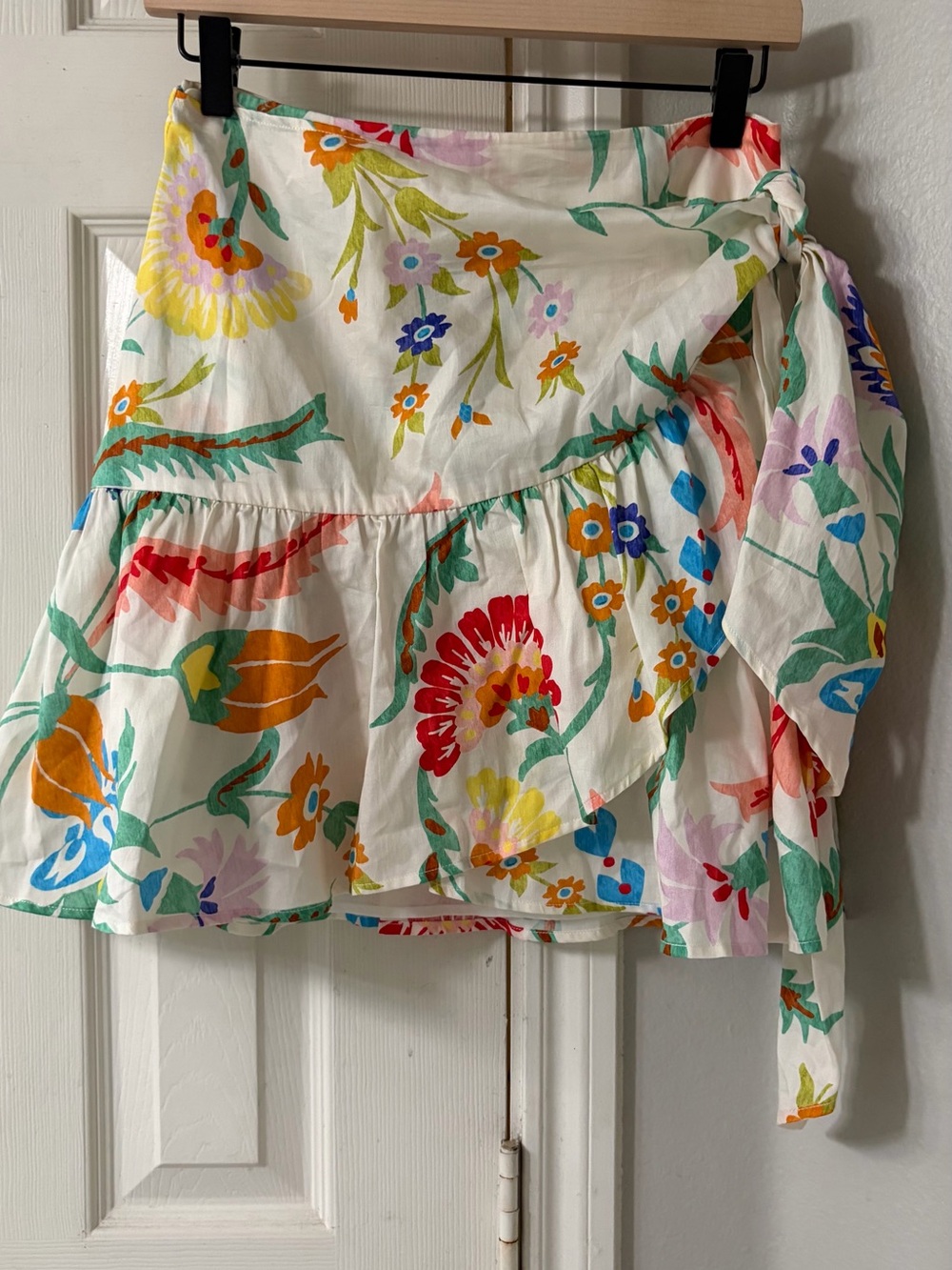 Claudie Pierlot Floral Mini Skirt Size 36/6 US NWT